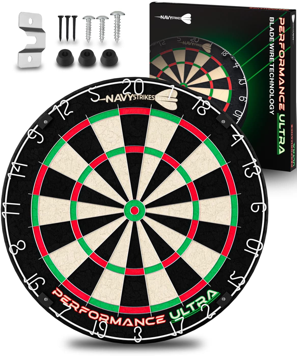 Navy Strikes Performance Ultra dartbord met Braziliaanse sisal
